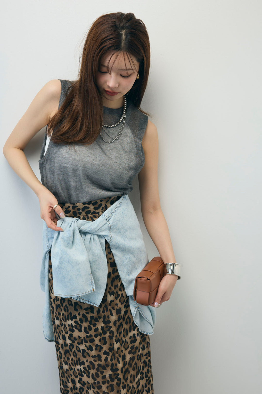 [予約]デニムライクシャツ