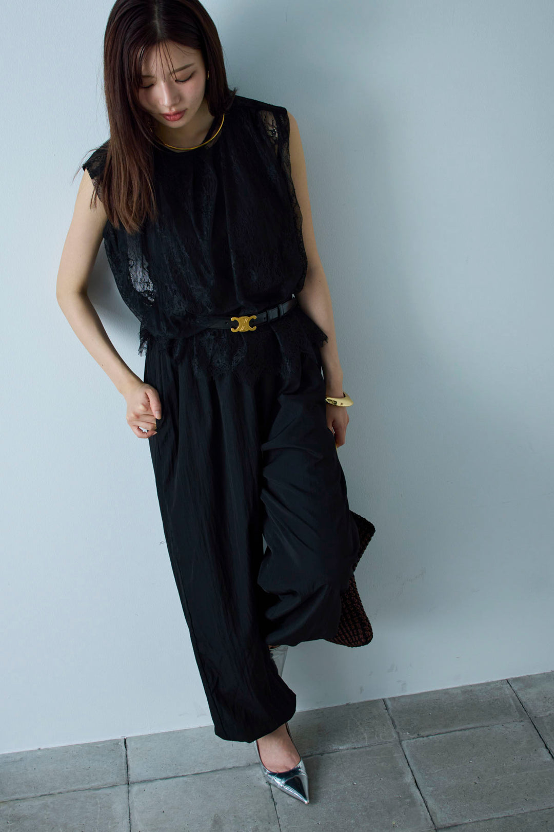 [予約]レースブラウス