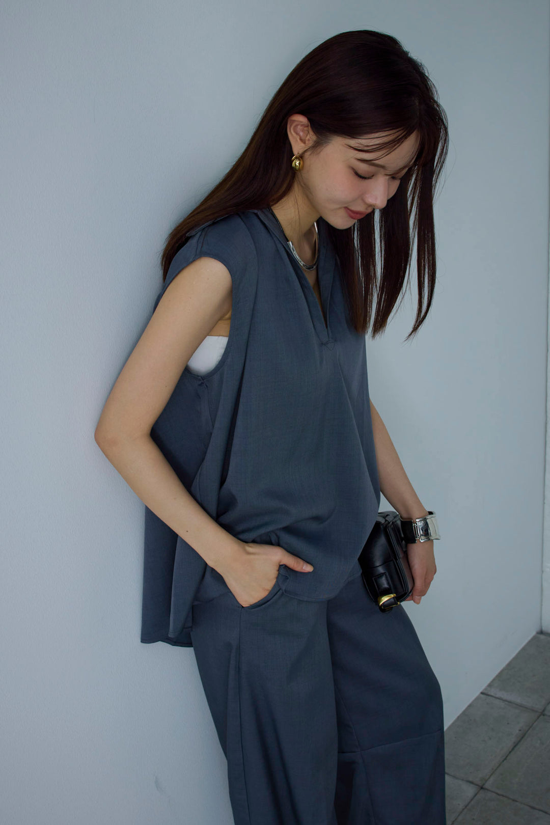 [予約]スキッパーギャザーSH