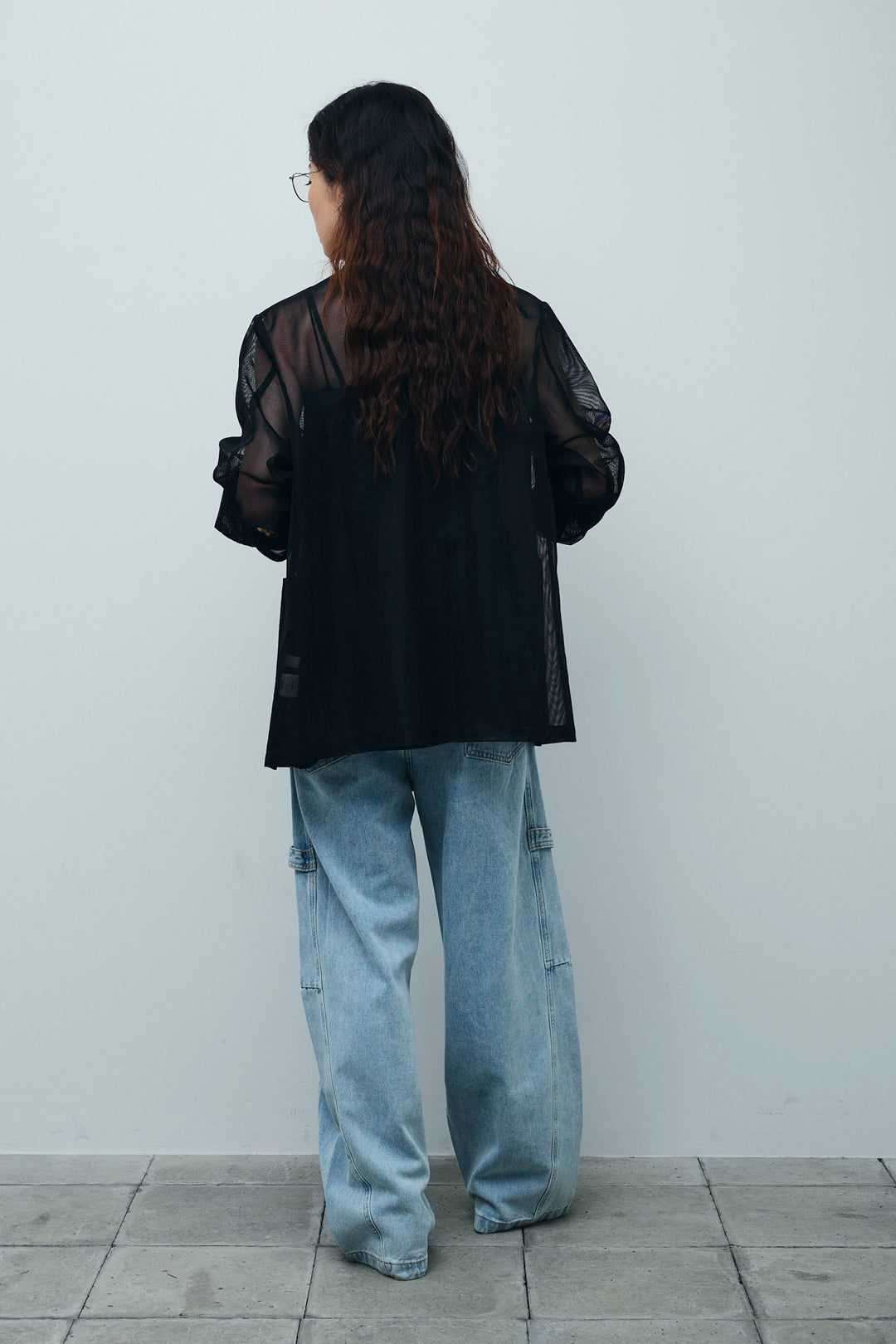 [予約/SET]シアーダブルテーラードJK+ペインターカーブデニムパンツ(2set)