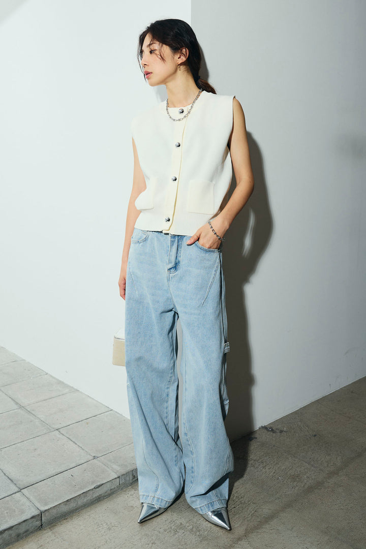 [予約]ペインターカーブデニムパンツ