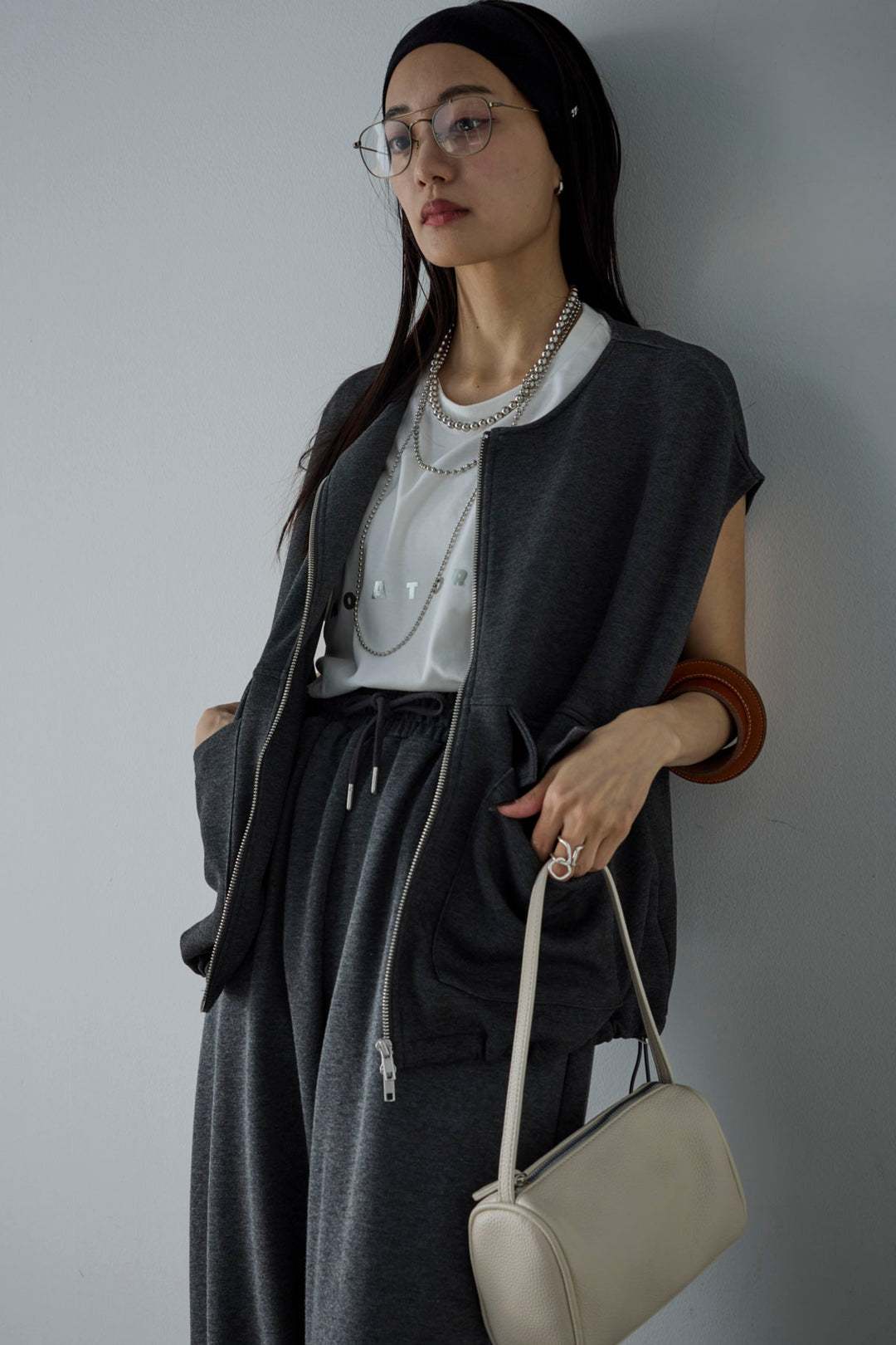 [予約]ダブルジップポケットベスト