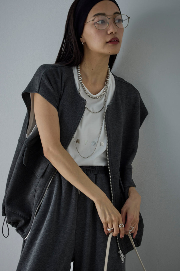 [予約]ダブルジップポケットベスト