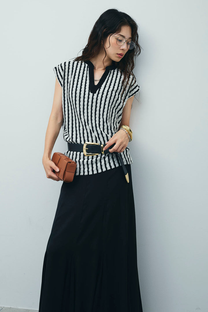 [予約]ふくれジャガードスキッパーT