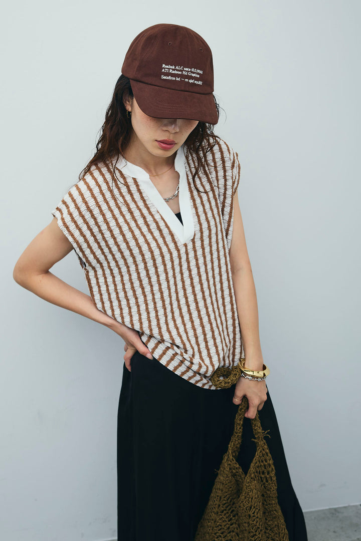 [予約/SET]ふくれジャガードスキッパーT+プリーツシアー切り替えスカート(2set)