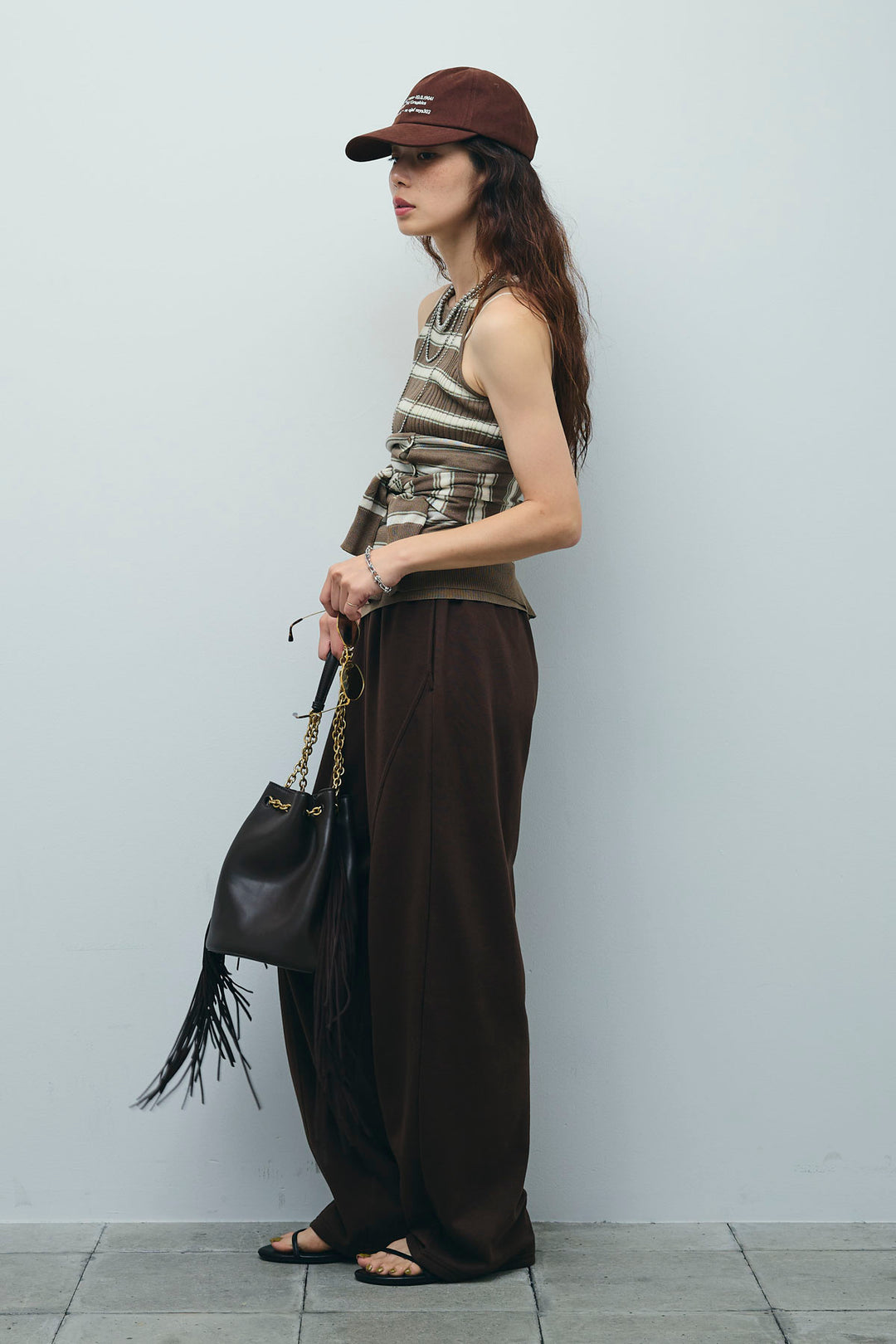 ランダムボーダーアメスリタンク+ランダムボーダーシアーカーデ(2set)