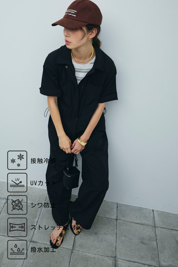 [予約]接触冷感ジャンプスーツ