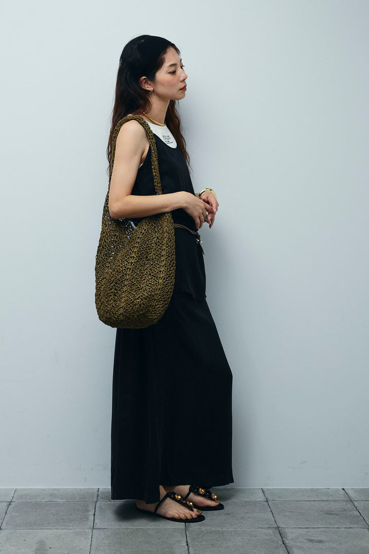 [予約/SET]とろみキャミソール+とろみ切り替えナロースカート(2set)