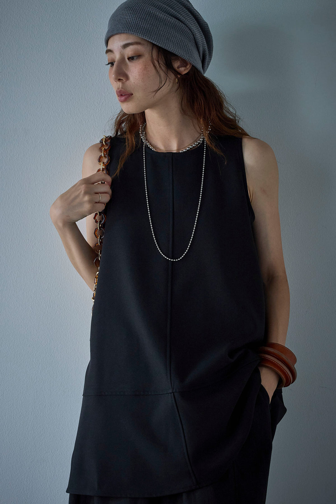 [予約]ノースリーブチュニック