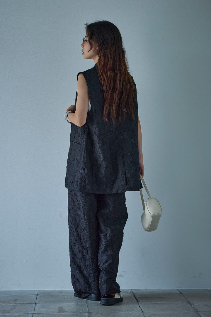 [予約/SET]シアージャガードテーラードジレ+シアージャガードタックパンツ(2set)