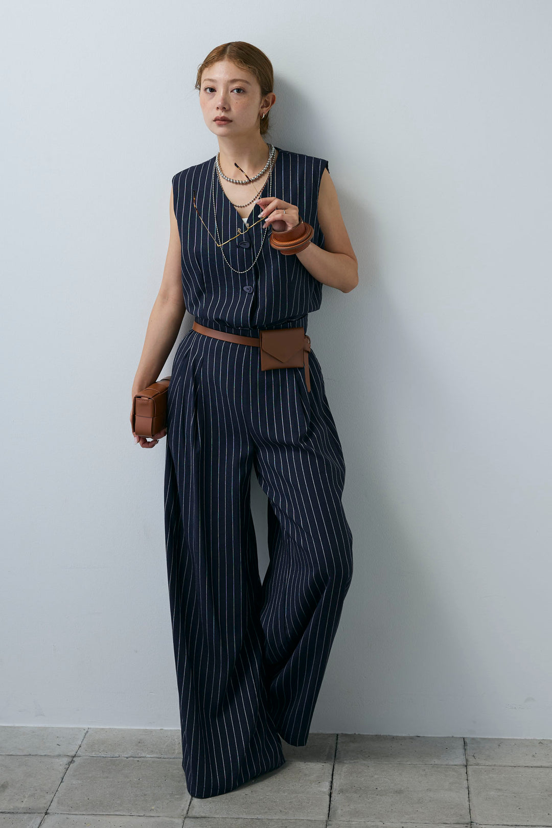 [予約/SETUP]ピンストライプセットアップ