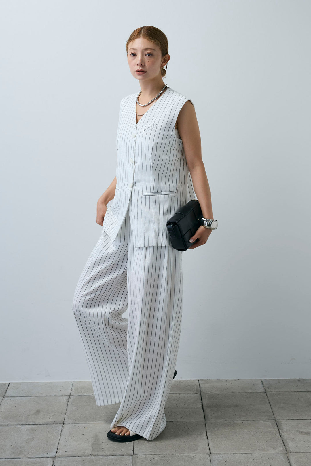 [予約/SETUP]ピンストライプセットアップ