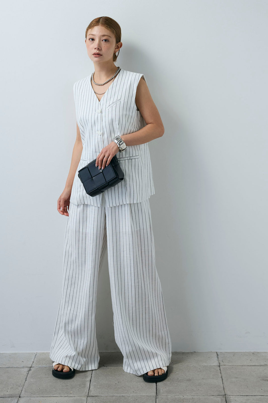 [予約/SETUP]ピンストライプセットアップ