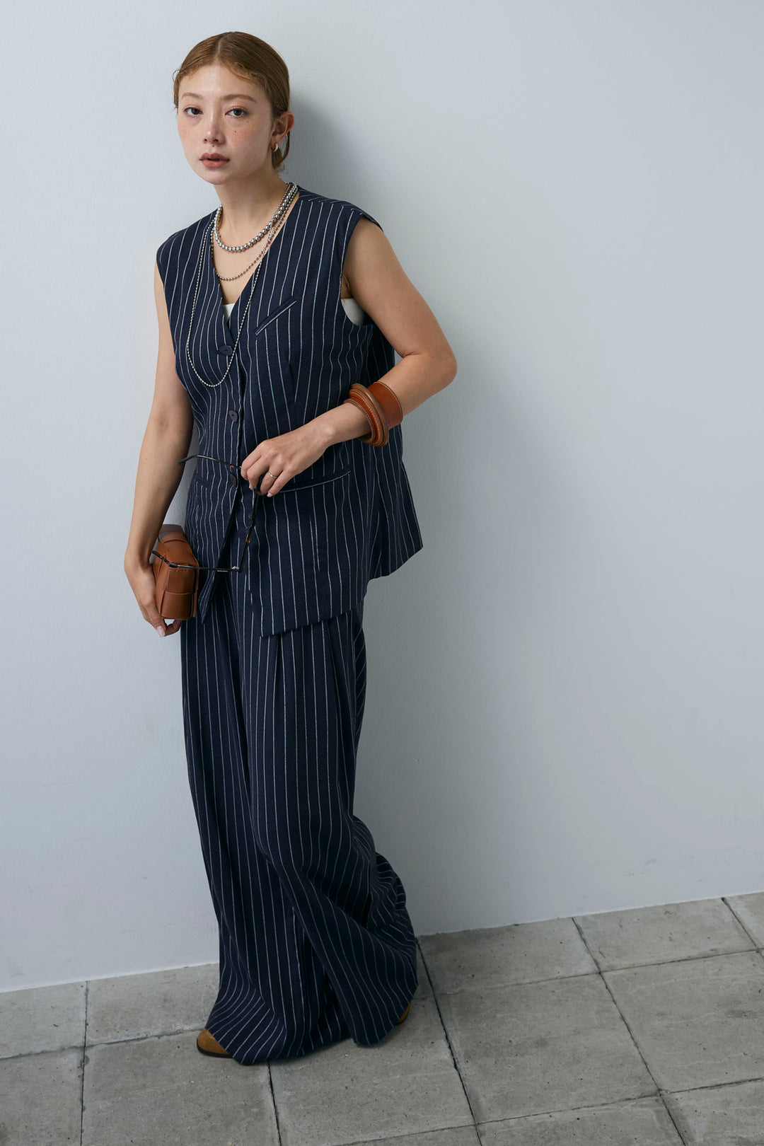 [予約/SETUP]ピンストライプセットアップ