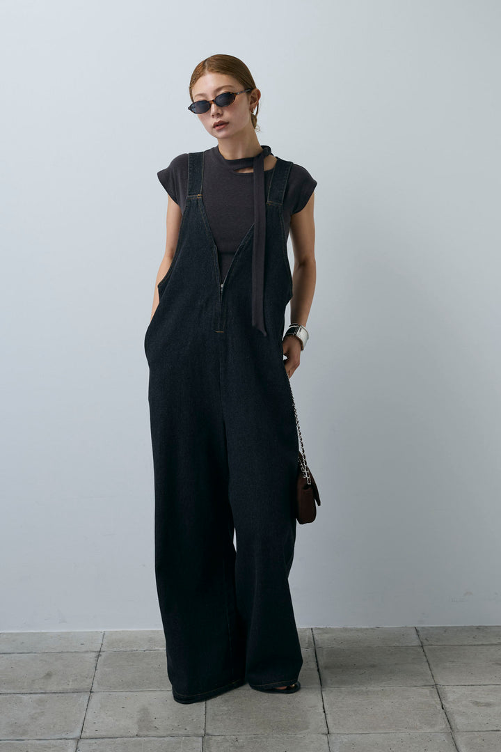 [予約]タイ付きコンパクトトップス