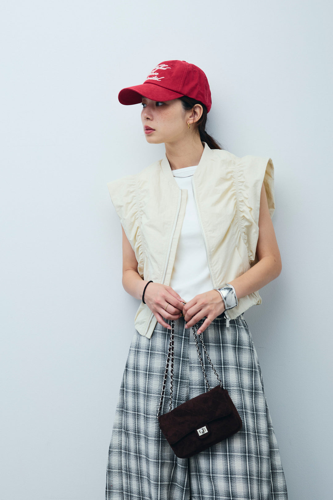 [予約]ノースリギャザーブルゾン