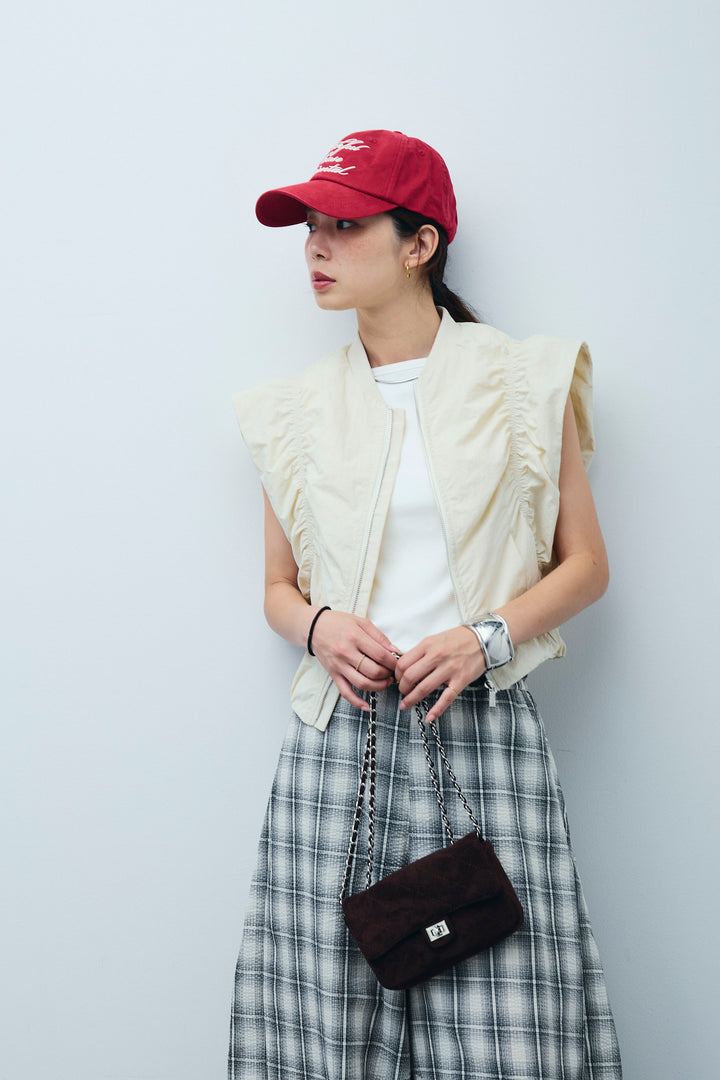 [予約]ノースリギャザーブルゾン