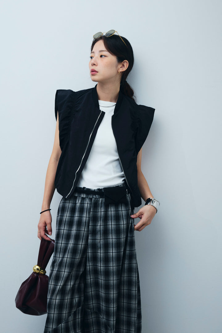 [予約]ノースリギャザーブルゾン