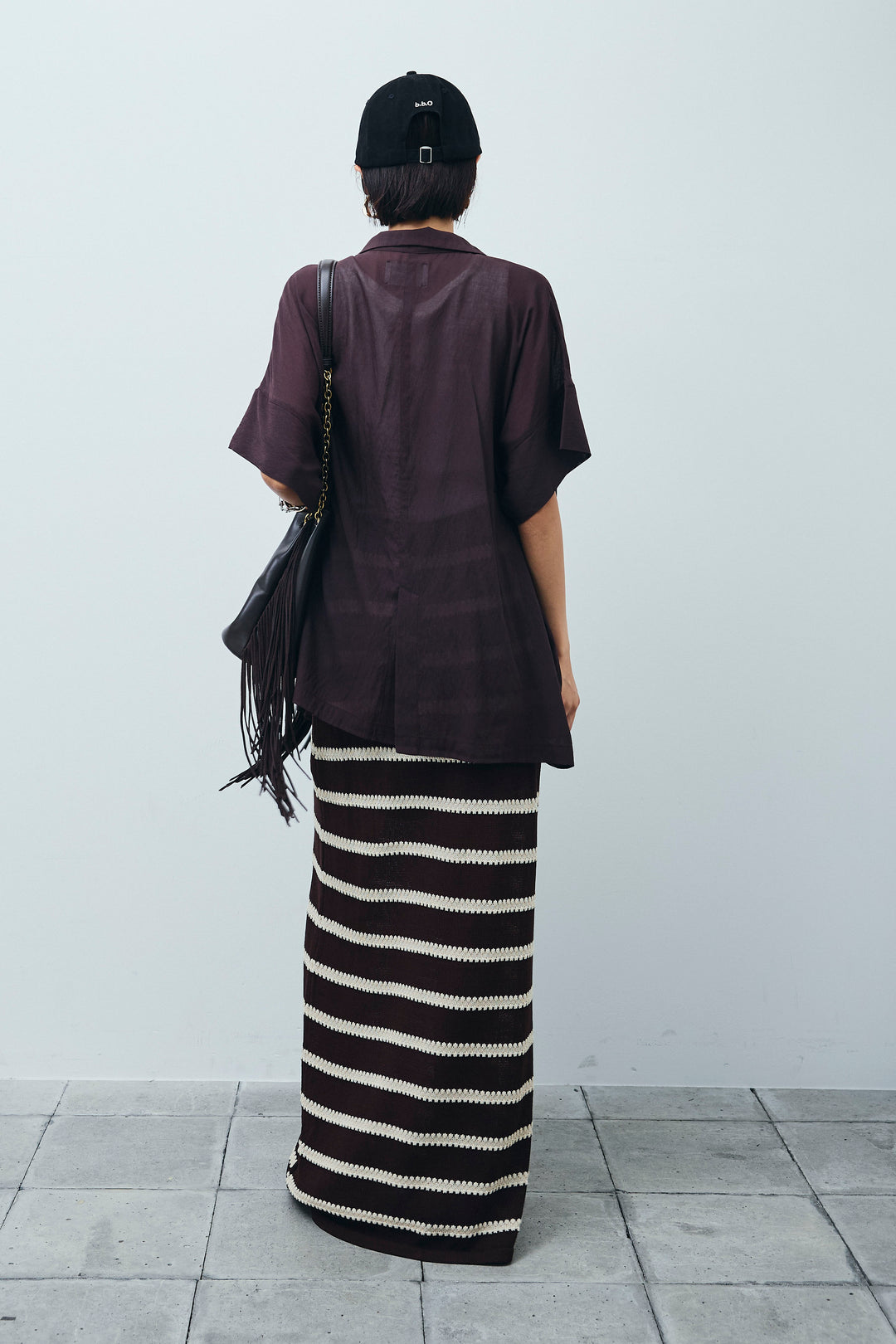 [予約/SET]ハーフスリーブシアーJK+ニットスカート(2set)