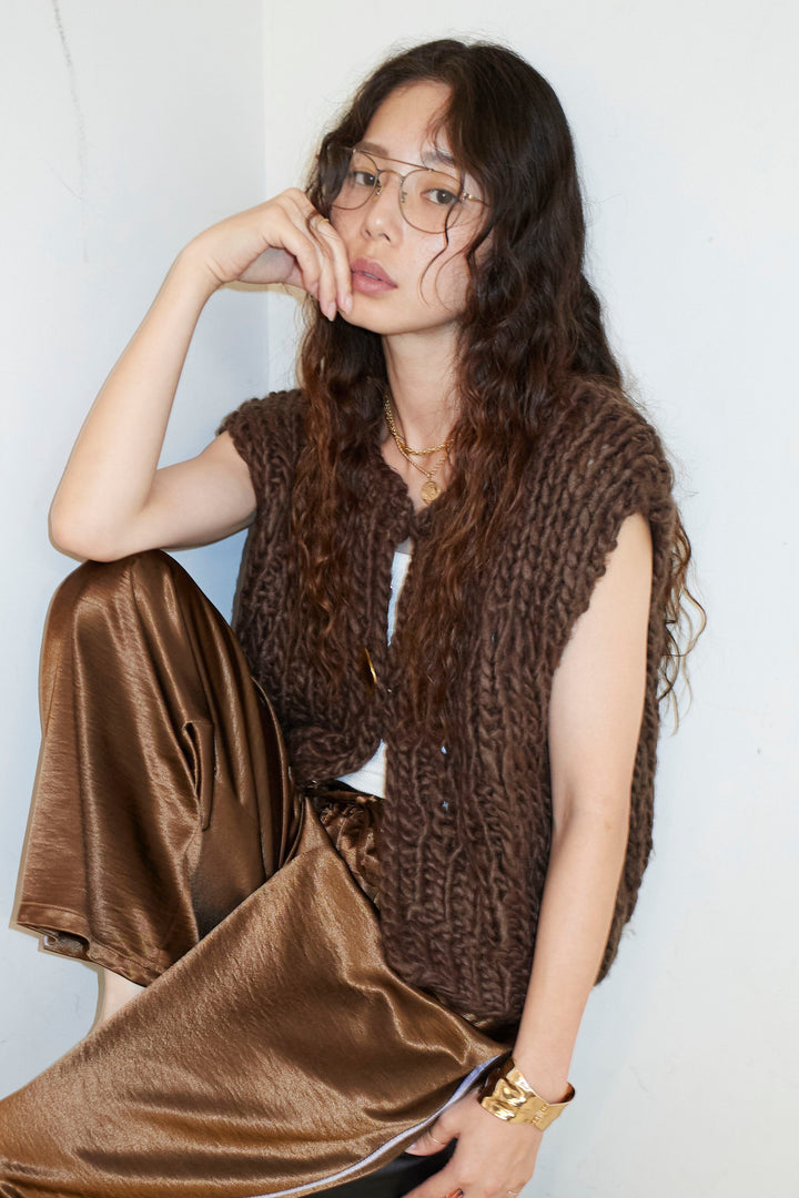 ハンドニットロービングベスト