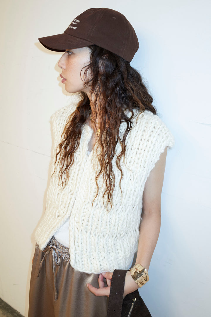 ハンドニットロービングベスト