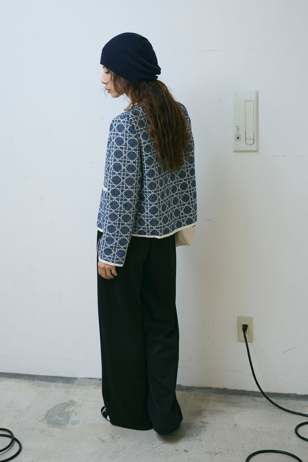 [予約/SET]パイピングジャガードJK+ピグメントロゴショート丈T(2set)