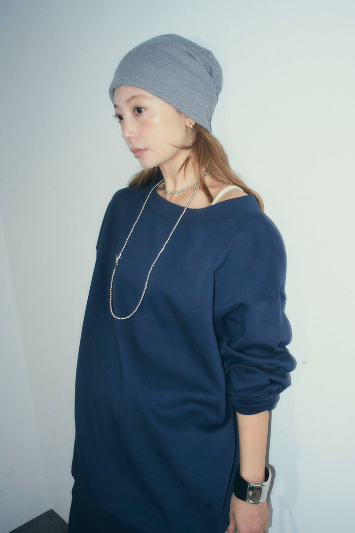 [予約]オーバーサイズオフショルスウェット