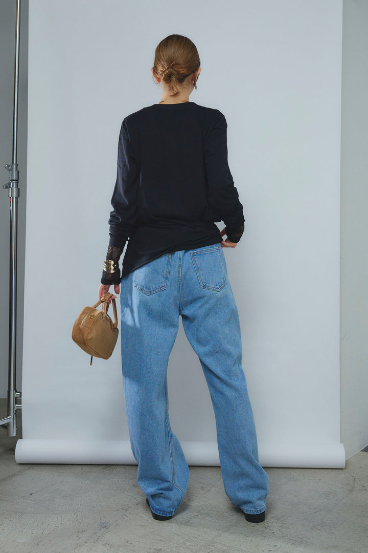 [予約/SET]スカーフセットウール混カーデ+シアーレーストップス(2set)