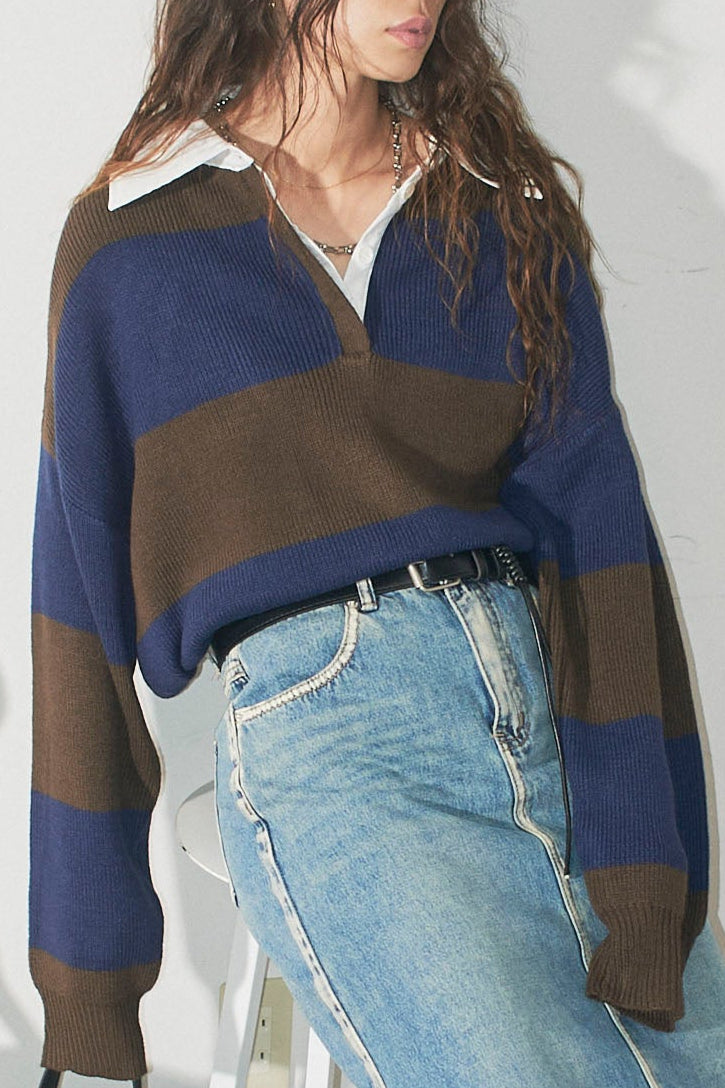 [予約]ラガーニットプルオーバー