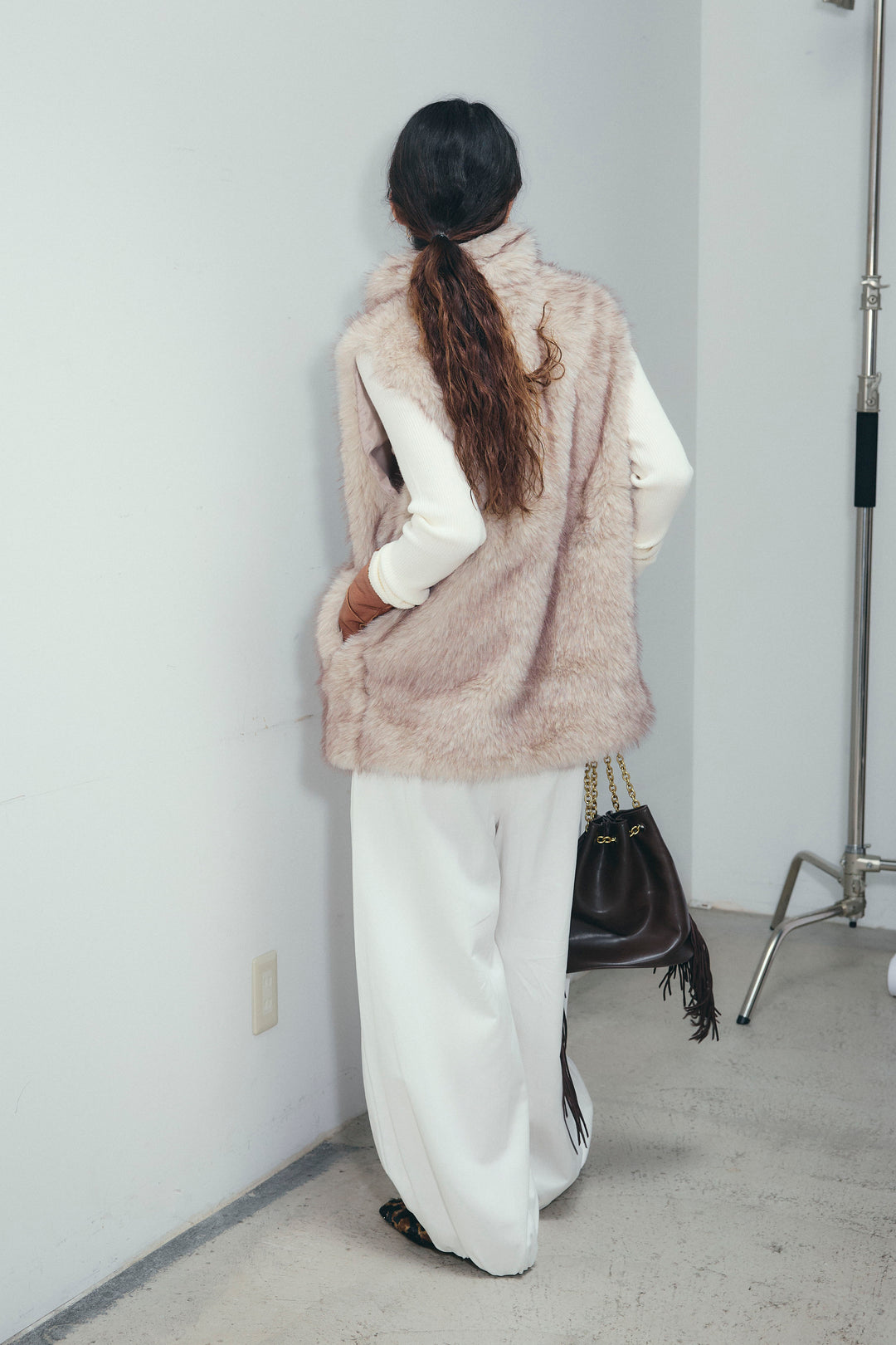 [予約/SET]エコファースタンドジレ+バルーンパンツ(2set)