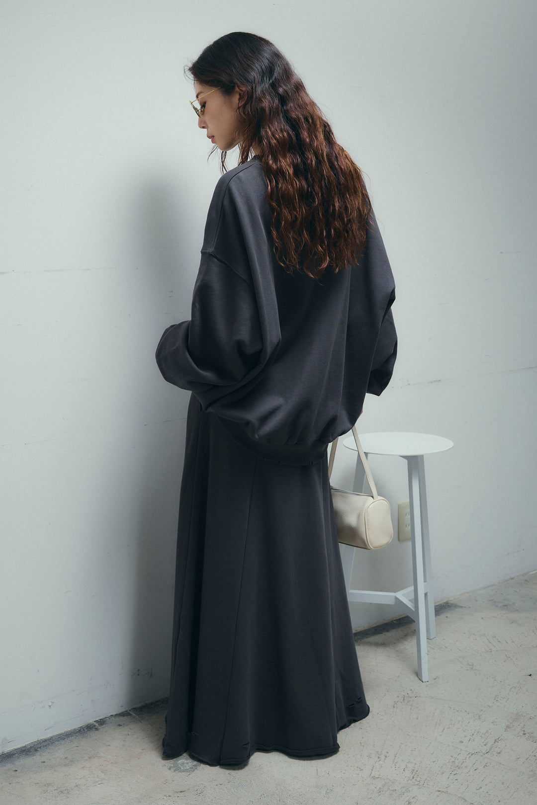 [予約/SET]ヴィンテージ加工PO+フロントスリット裏毛SK(2set)