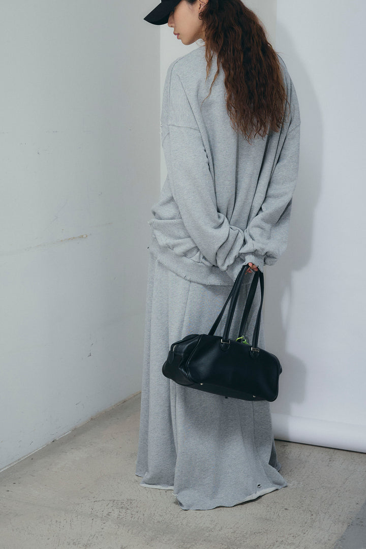 [予約/SET]ヴィンテージ加工PO+フロントスリット裏毛SK(2set)