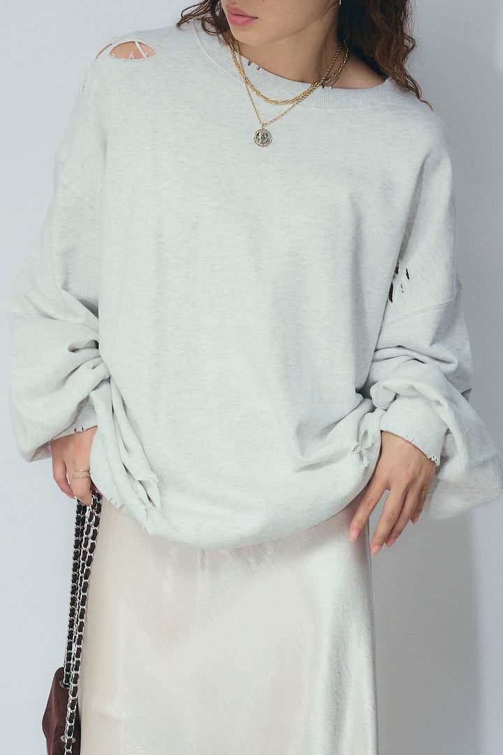 [予約/SET]ヴィンテージ加工PO+フロントスリット裏毛SK(2set)