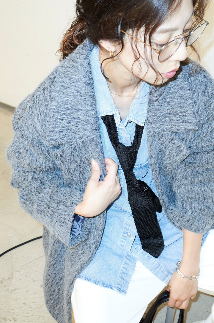 [予約]シャギーミドルコート