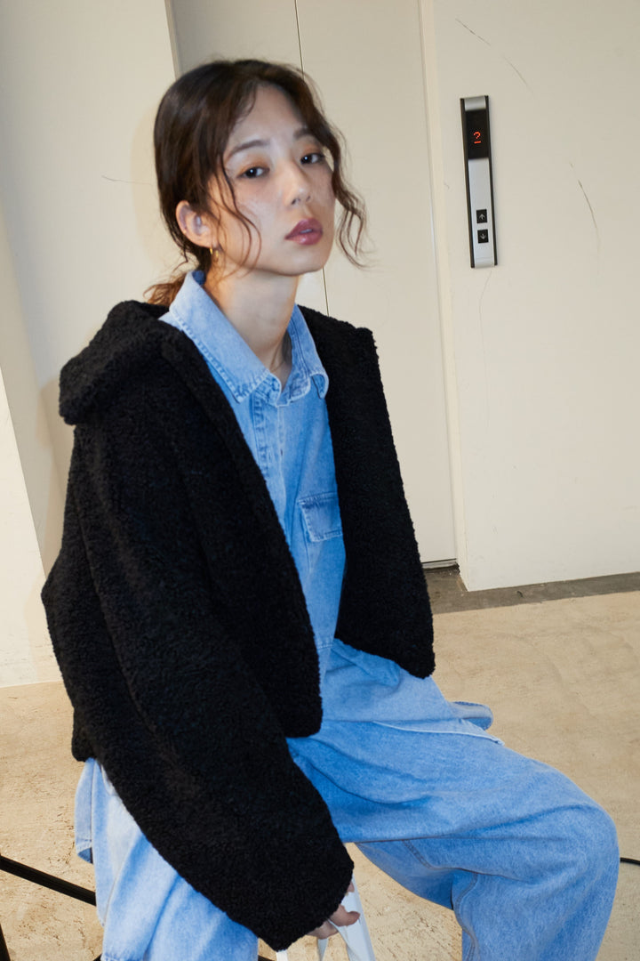 [予約]ショートテディベアコート