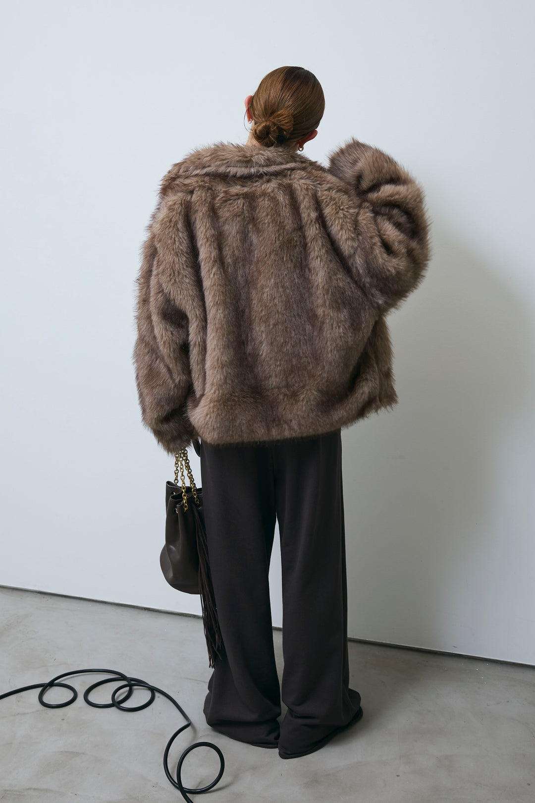 [予約/SET]ミックスファージップブルゾン+エフォートレススウェットパンツ(2set)