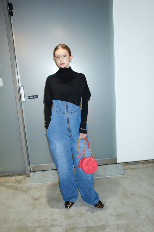 [予約/SET]ケープアンサンブルニット+ケープアンサンブルニット(2set)