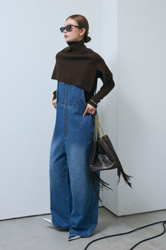 ルルウィルビー　ケープアンサンブルニット 予約]ケープアンサンブルニット – IAMALPHA