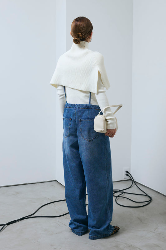 [予約/SET]ケープアンサンブルニット+ケープアンサンブルニット(2set)