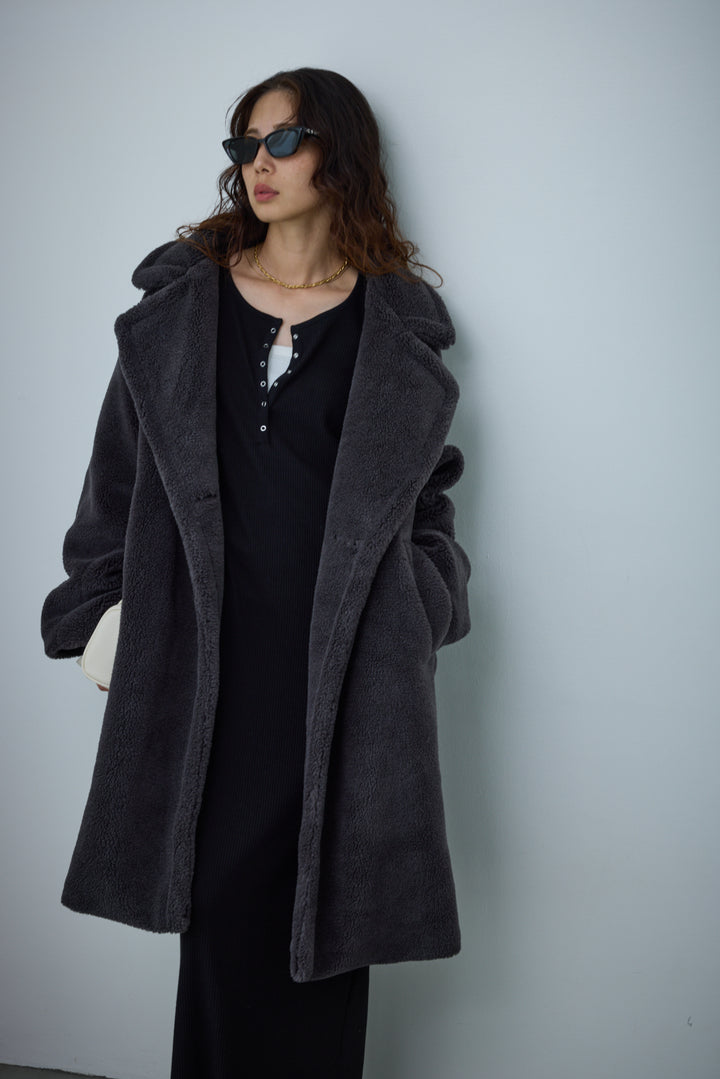 [予約]テディロングコート