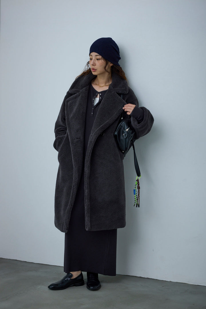 [予約]テディロングコート