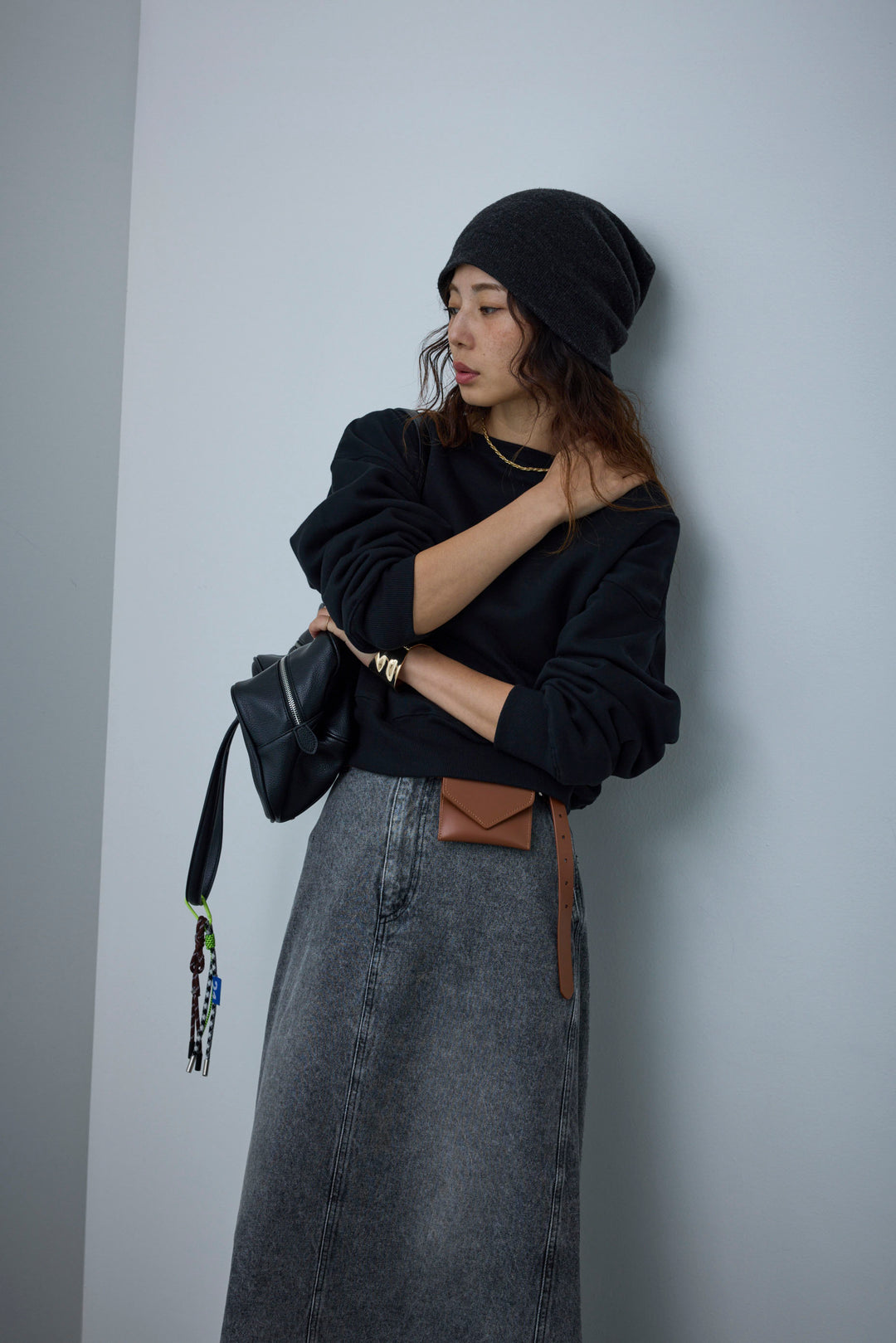 [予約]裏起毛オフショルスウェット