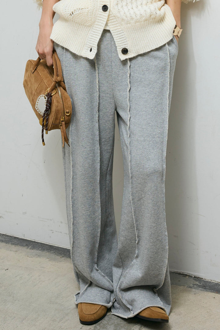 [予約]ストレート裏毛パンツ