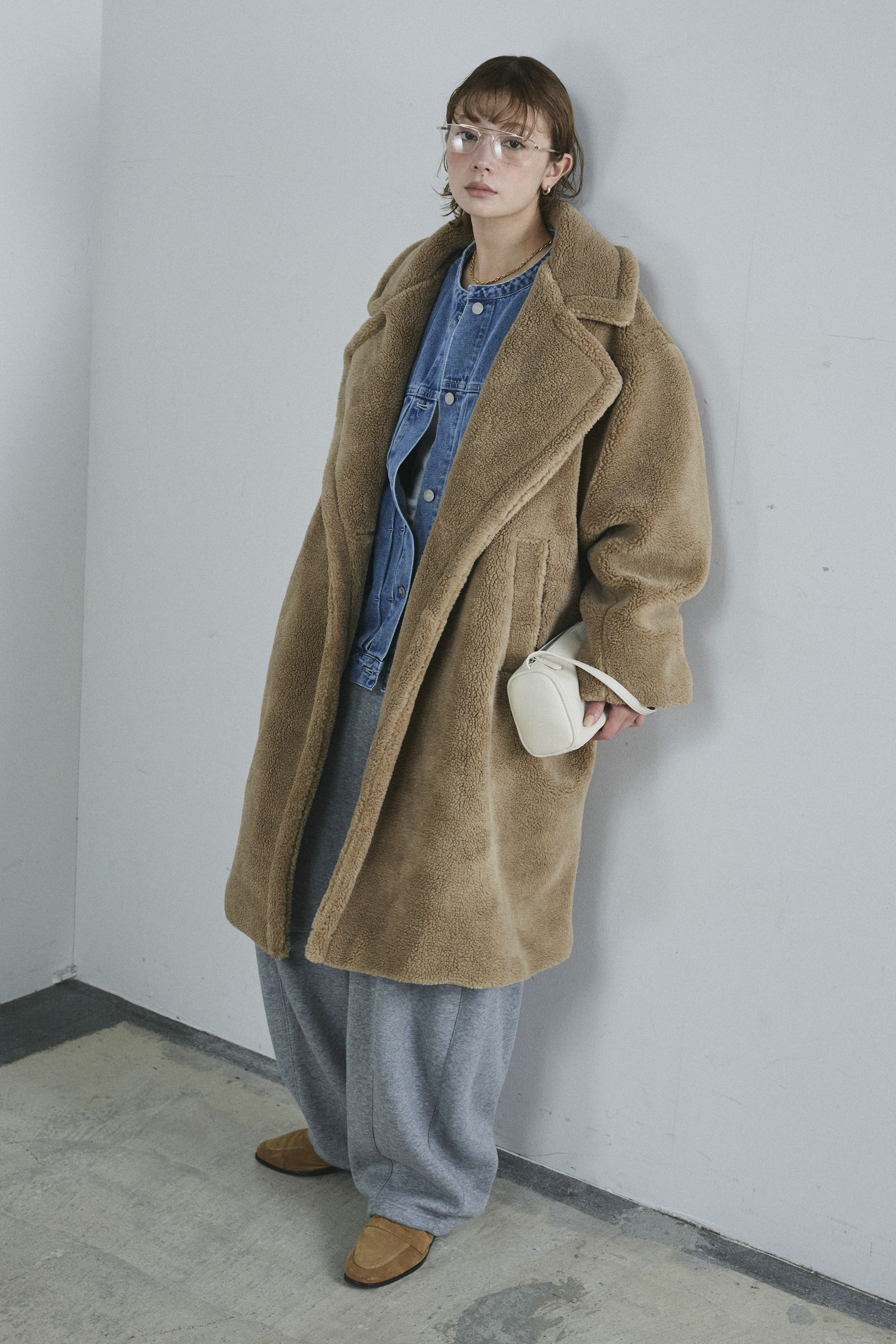 予約]テディロングコート – IAMALPHA