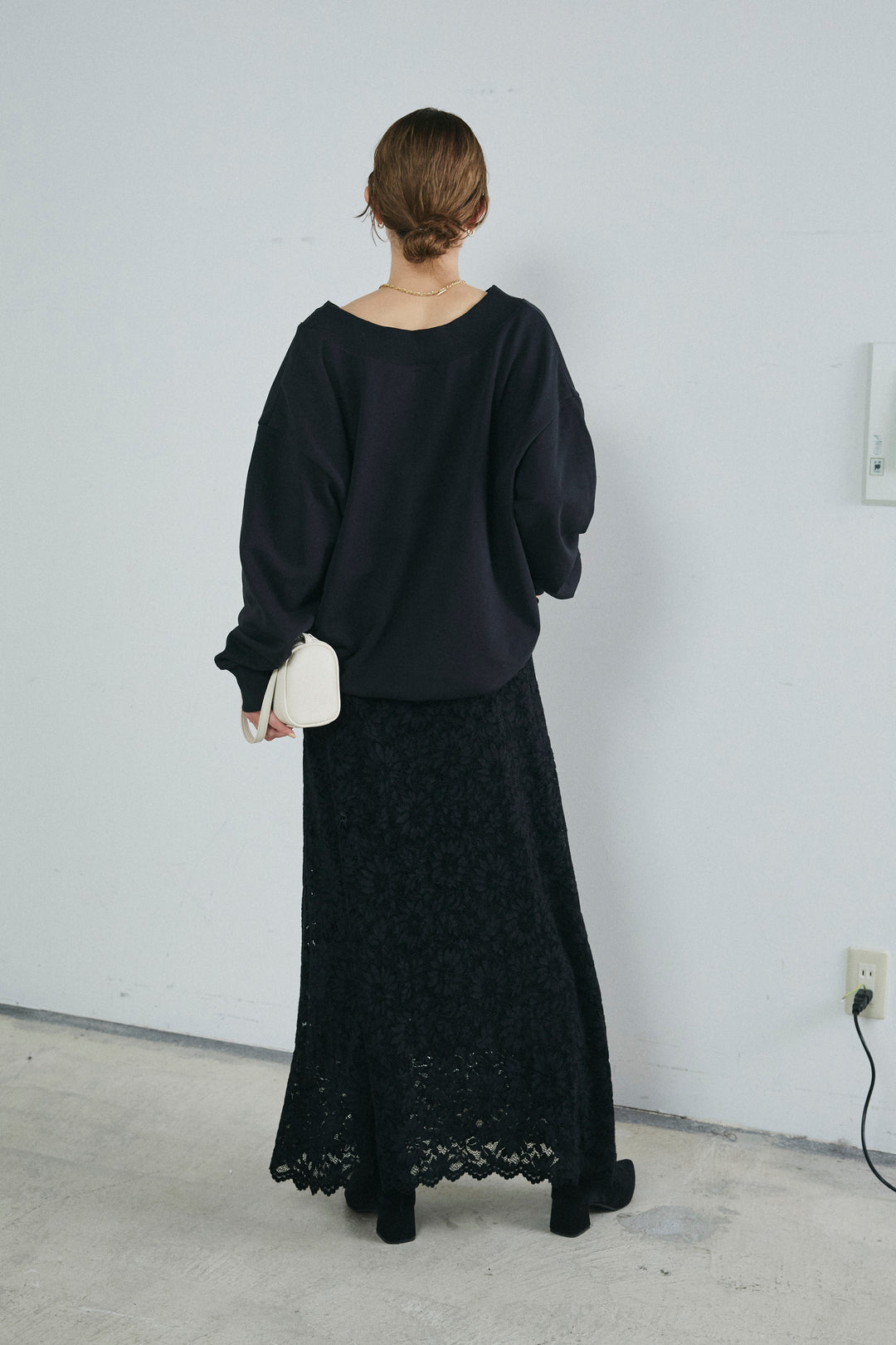 [予約/SET]レースアップスウェットPO+ソフトファブリックレースSK(2set)