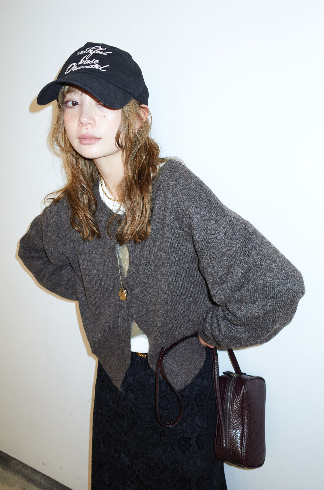 [予約]センターホール2wayニット