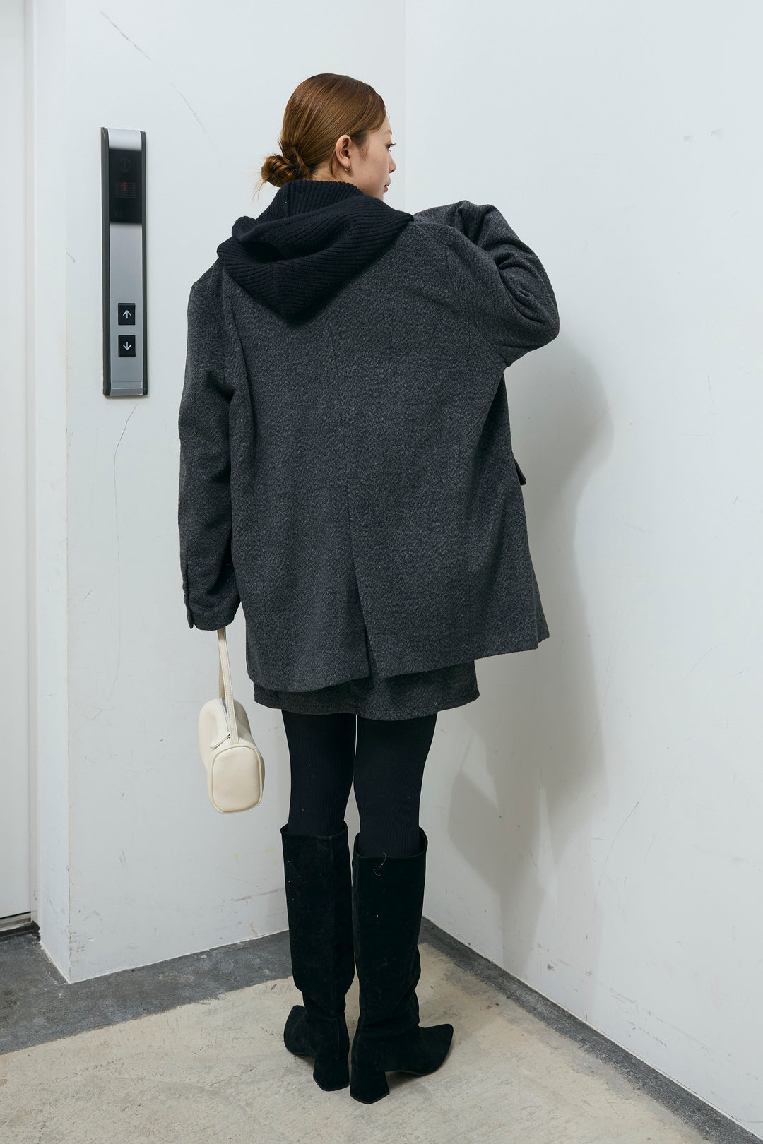 フェイクウールオーバーJK+フェイクウールミニジャンスカ(2set)