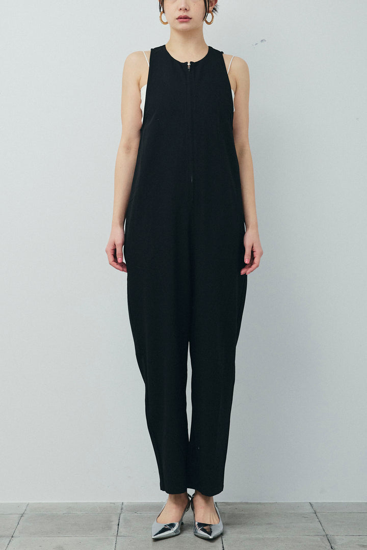 [予約/SET]フラワープリントキャミ+アメリカンスリーブオールインワン(2set)