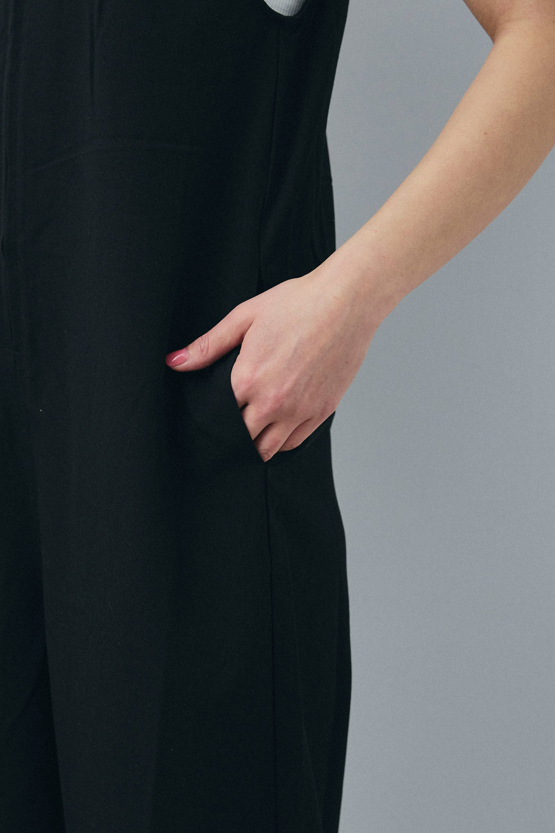 [予約/SET]カットオフショートデニムジャケット+アメリカンスリーブオールインワン(2set)